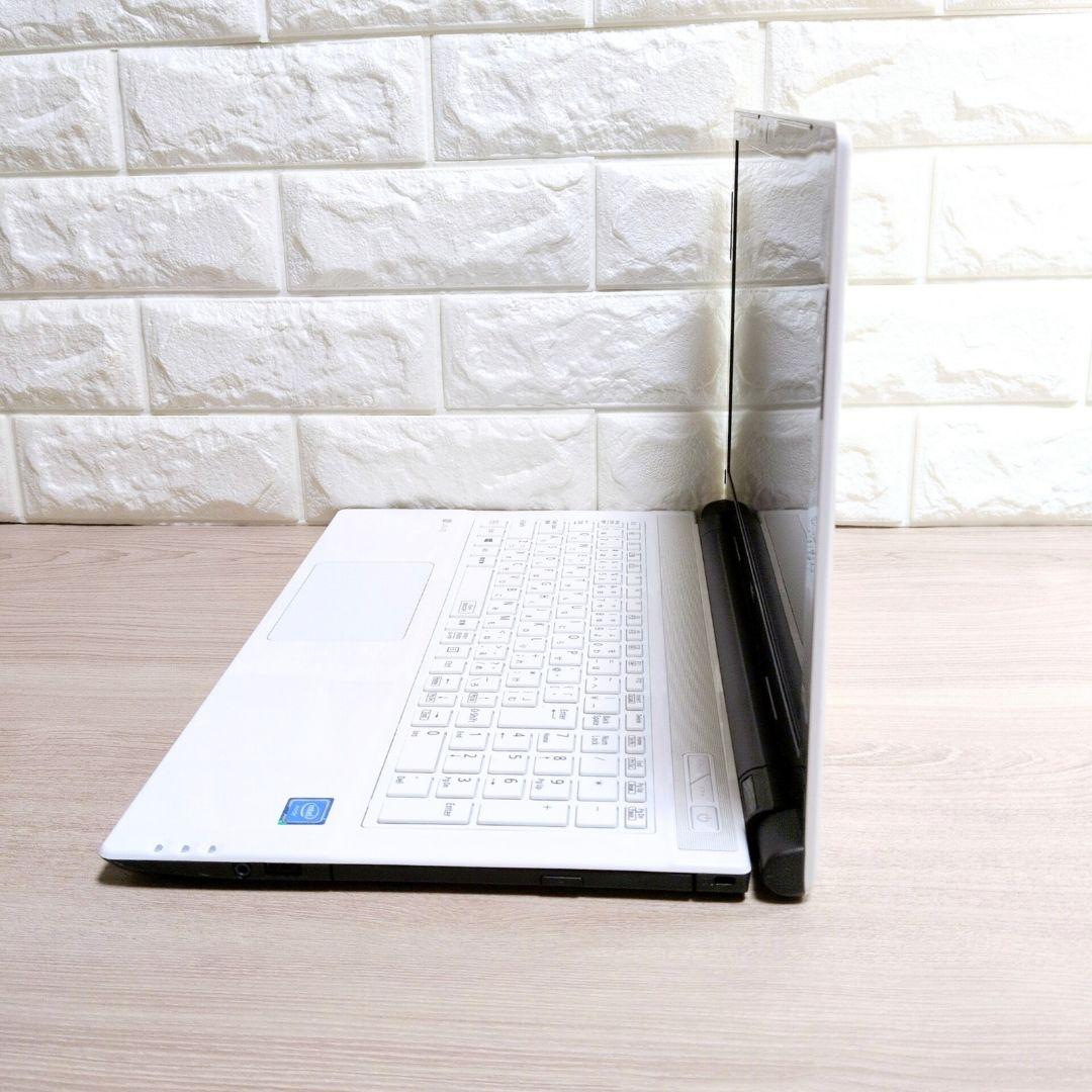 NEC✨白ノートパソコン✨事務作業や副業に✨Windows11／SSD／美品