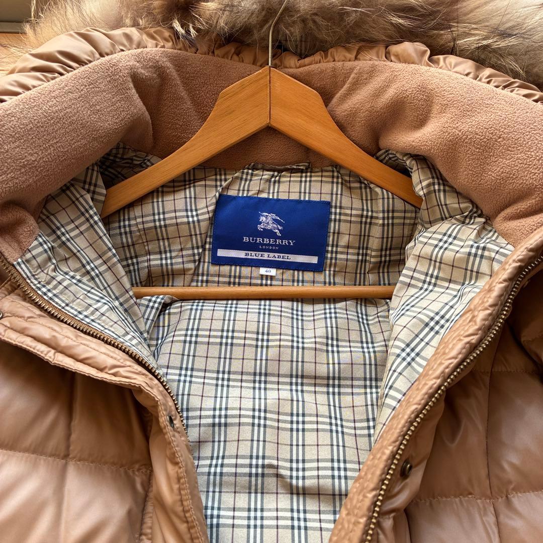 BURBERRY BLUE LABEL レディースダウンジャケット 40