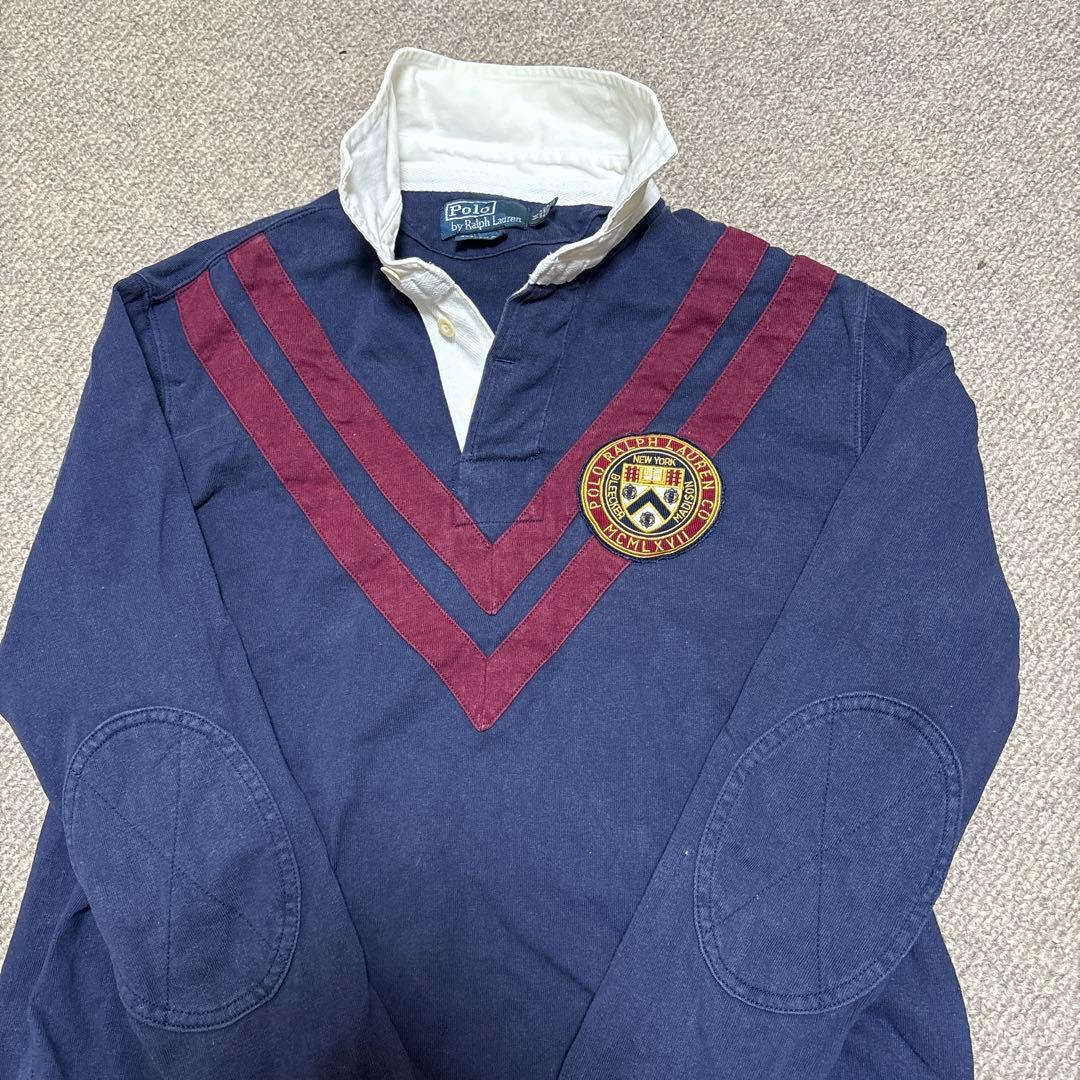 Polo by Ralph Lauren ラガーシャツ M ネイビー