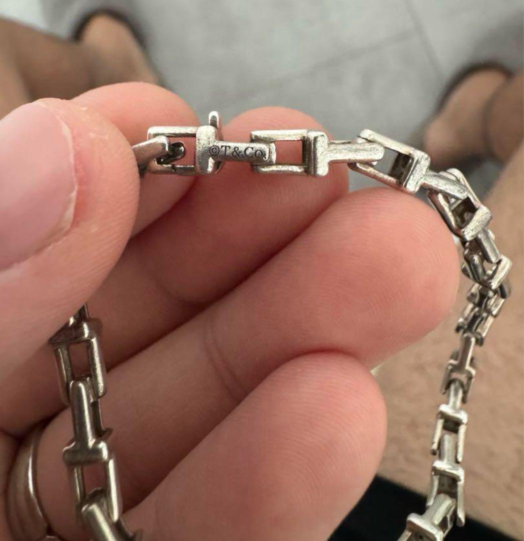Tiffany & Co. tナローチェーンブレスレット
