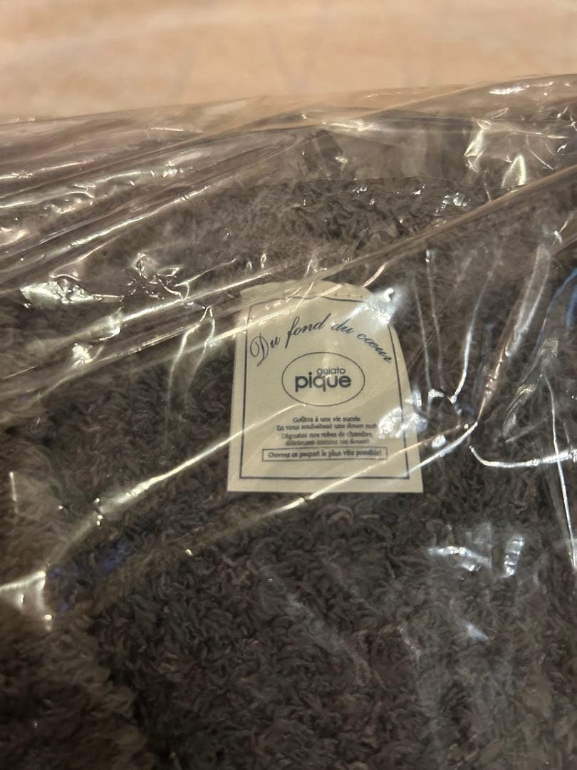 ジェラートピケ 福袋 B ルームウェア モコモコ 上下 グレー 2025