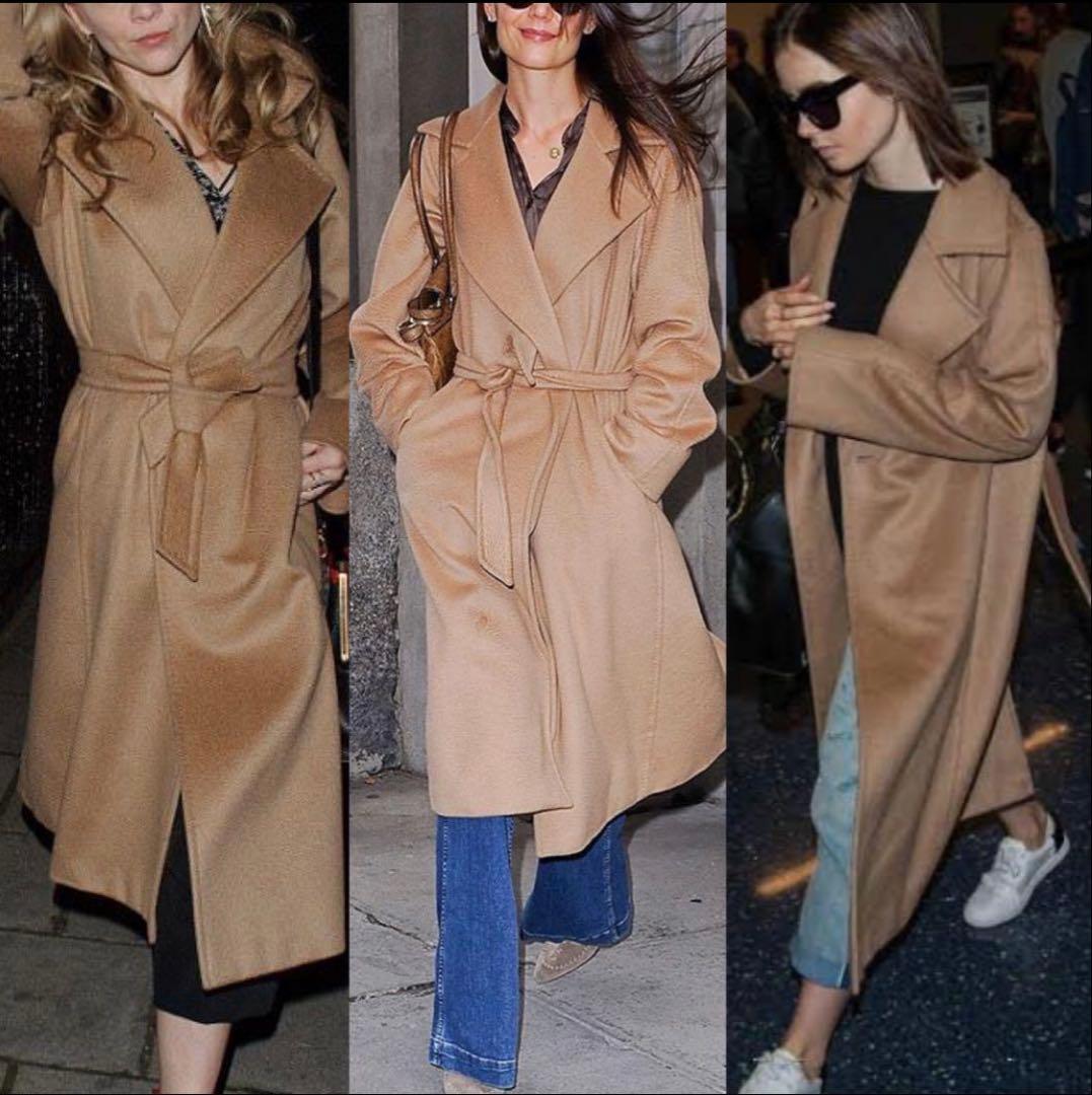 Max Mara マックスマーラ Manuela マニュエラ キャメル100