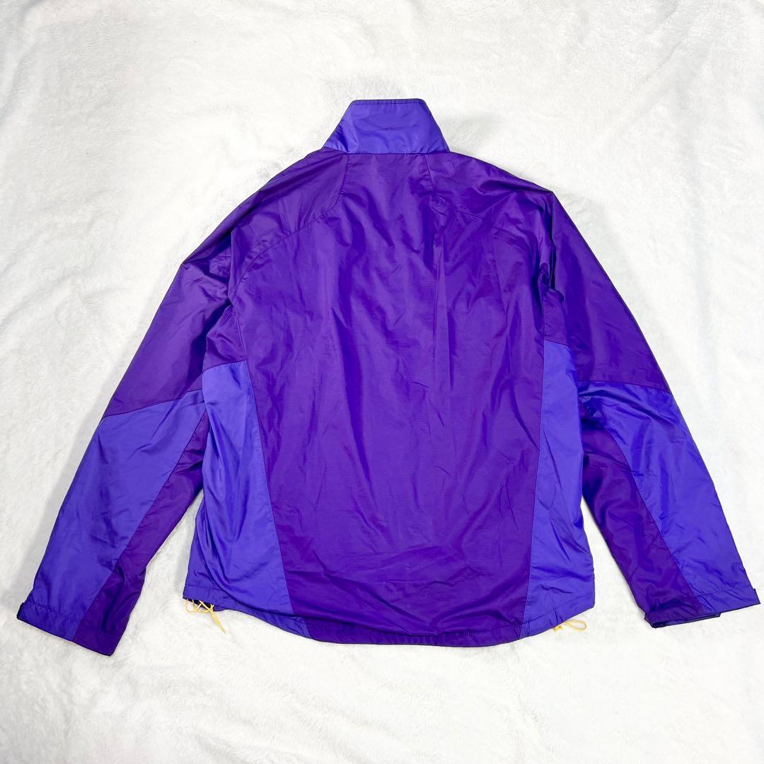 NIKE ナイロンセットアップ パープル&ブラック XL