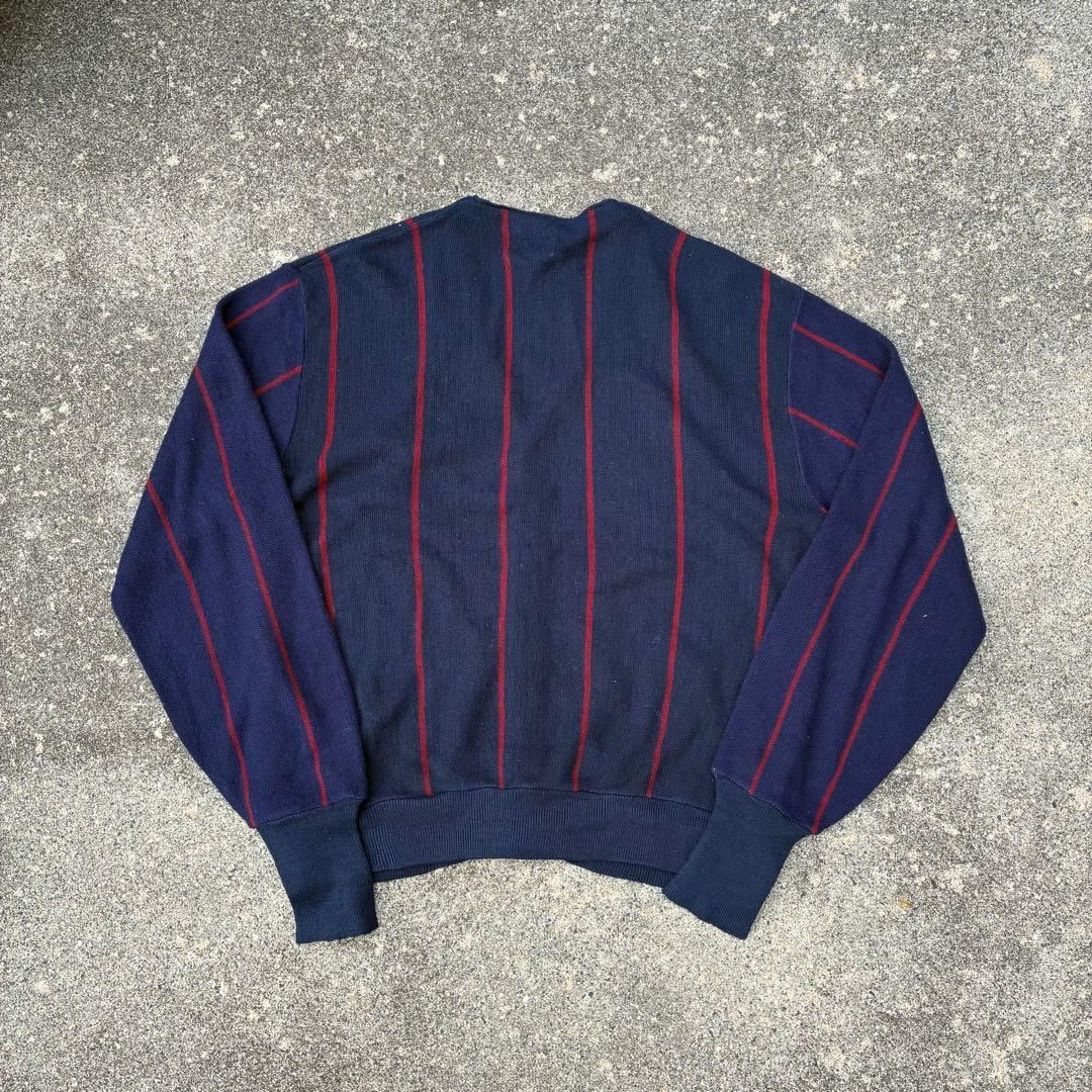 古着 80~90年代 ラコステ LACOSTE IZOD ストライプ柄