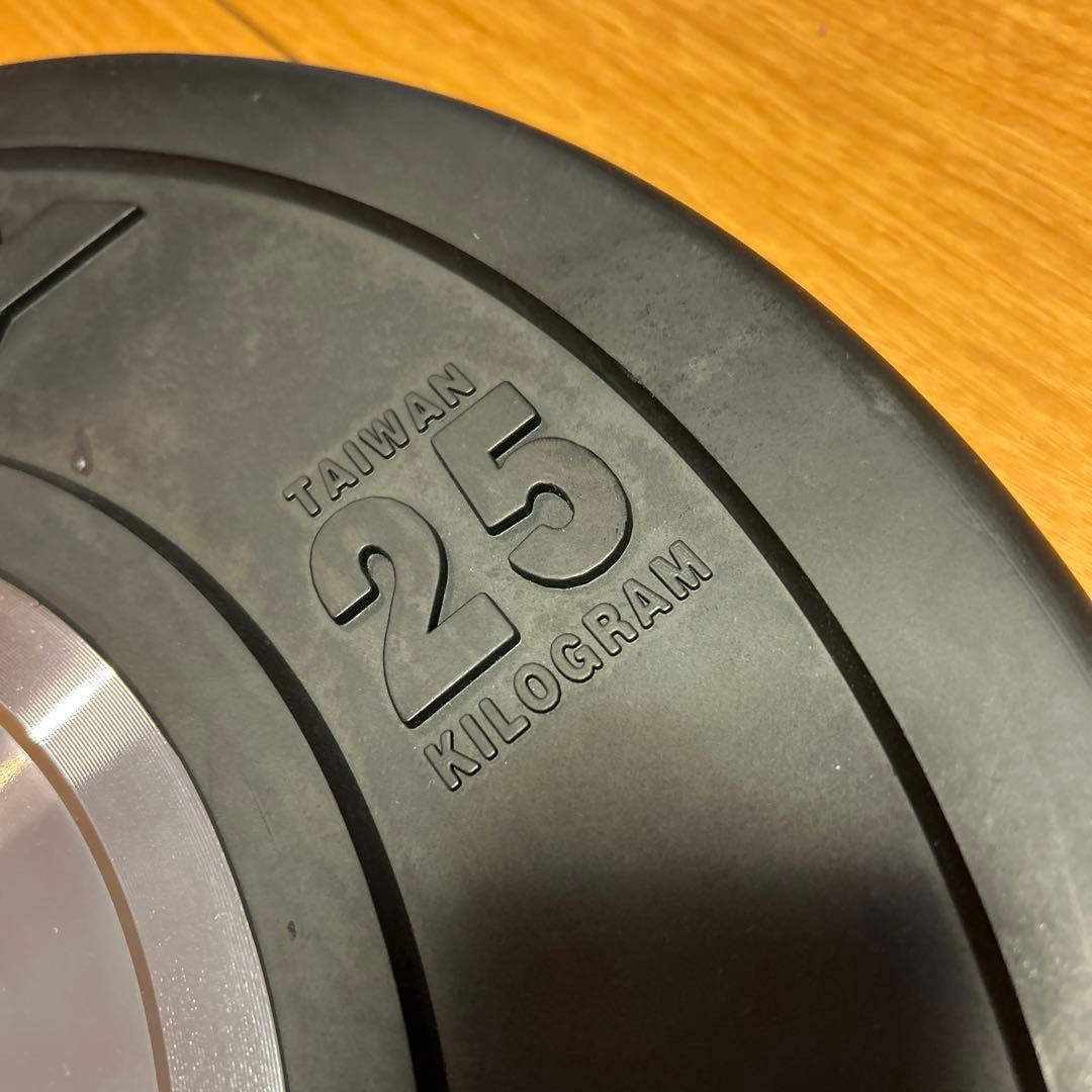 ①GYMWAY ジムウェイ 25㎏ 薄型プレート(②と個別に購入して下さい)