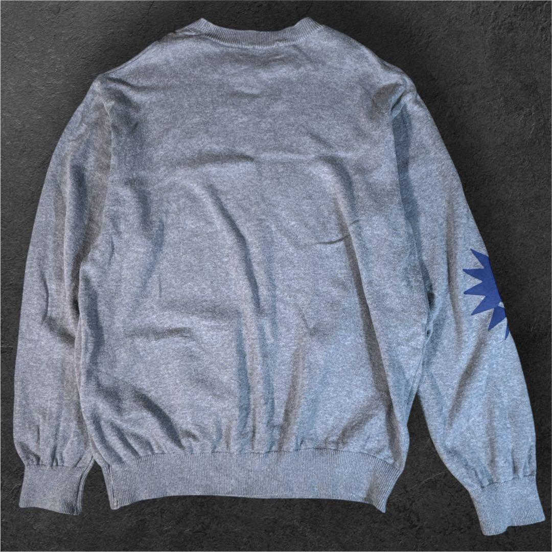人気 希少 HYSTERIC GLAMOUR グレー L 大きいサイズ ニット