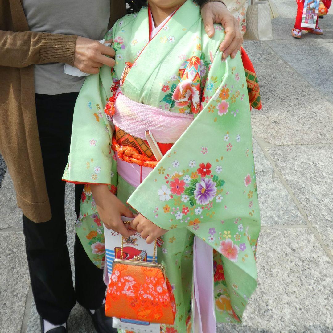 七五三　着物　七歳　正絹
