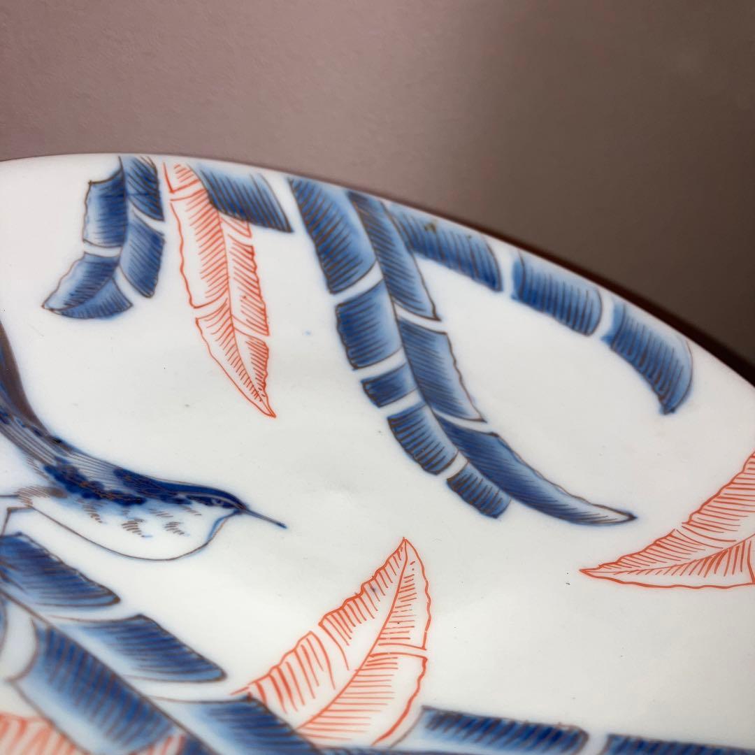 色鍋島　鳥　古美術