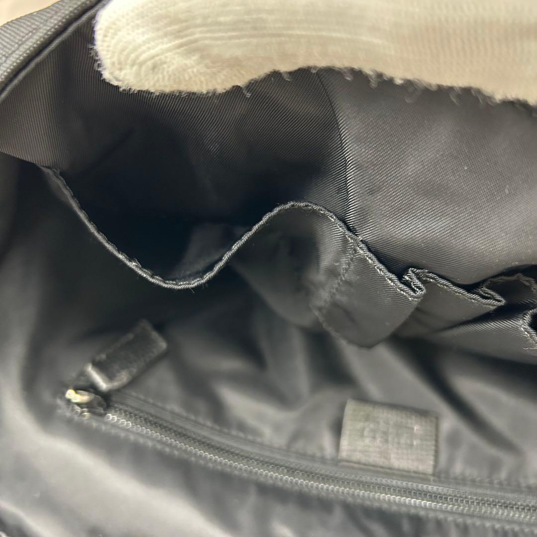 【美品】グッチ ショルダーバッグ 2way メッセンジャー ナイロン ブラック