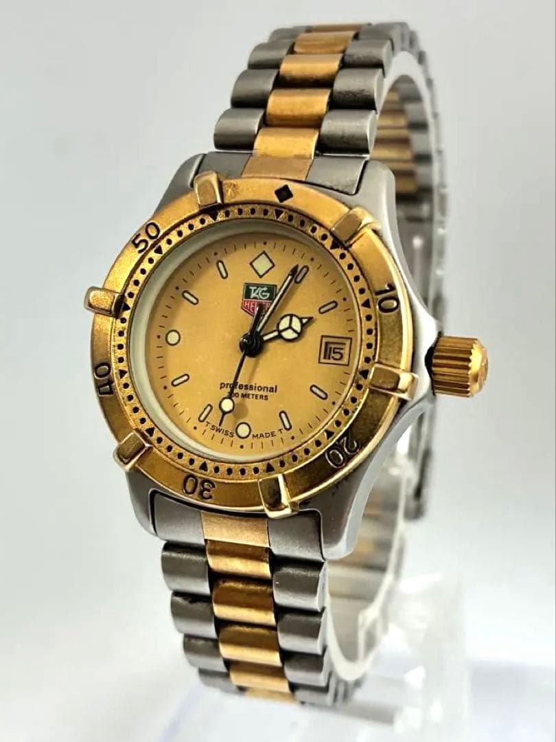 【美品】TAG Heuer プロフェッショナル200M 964.008 稼働品