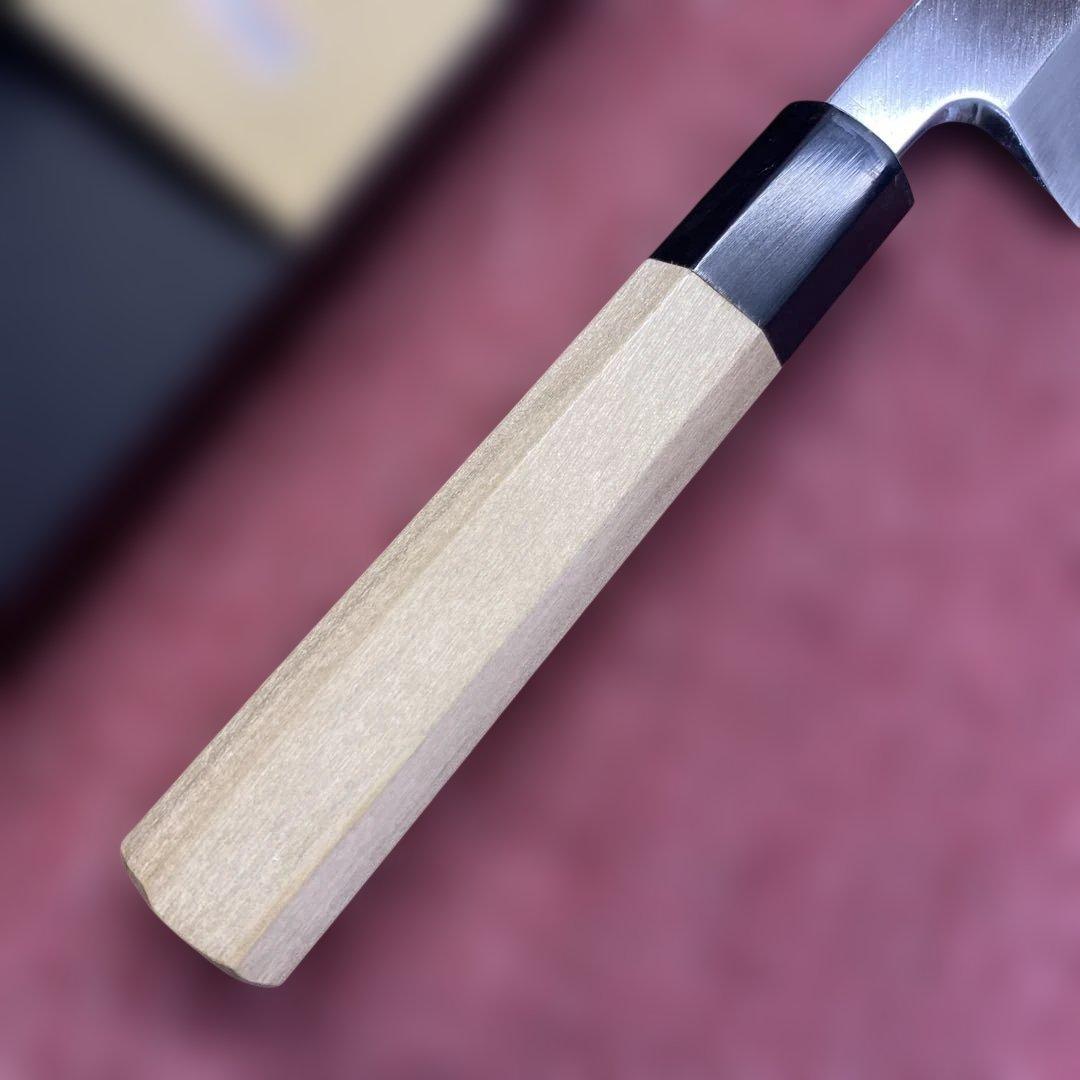 青二鋼　勘所切付型特製万能和包丁　240㎜ 8寸