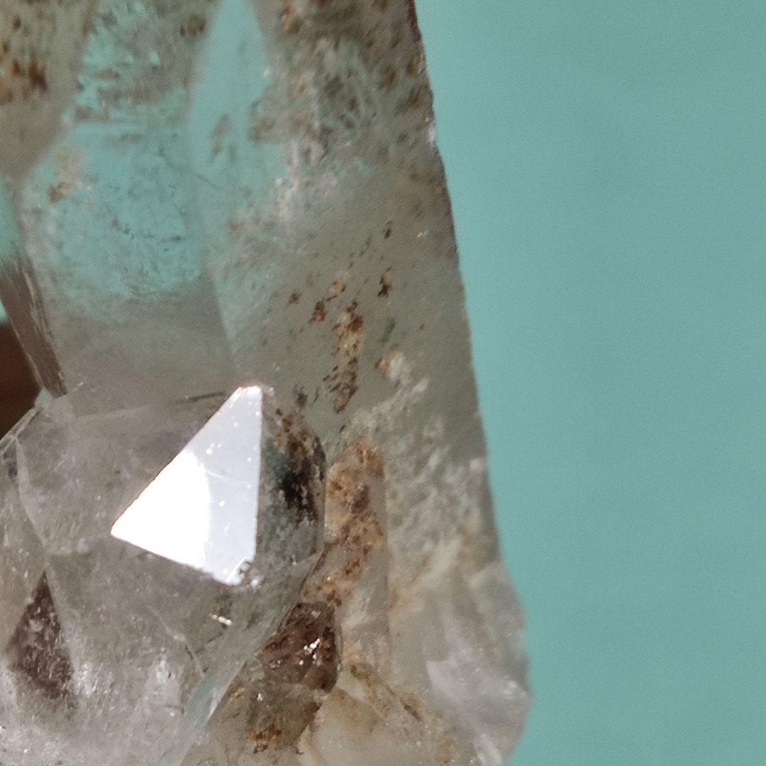 パワーストーン　天然石　ガーデンクリスタル　レインボー入り　28g　No.880