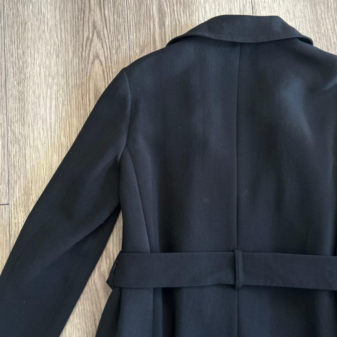 S Max Mara エスマックスマーラ　コート　黒　Sサイズ　イタリア製