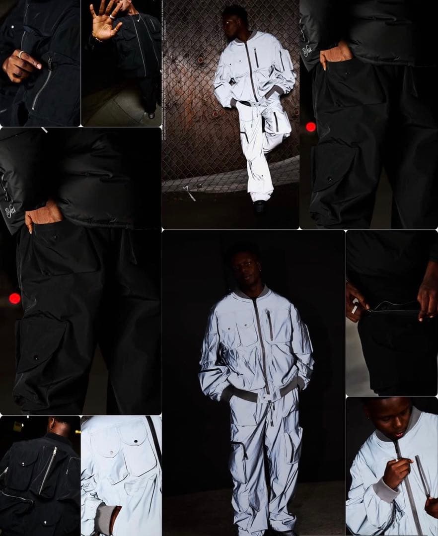 VALABASAS ナイロンセットアップ