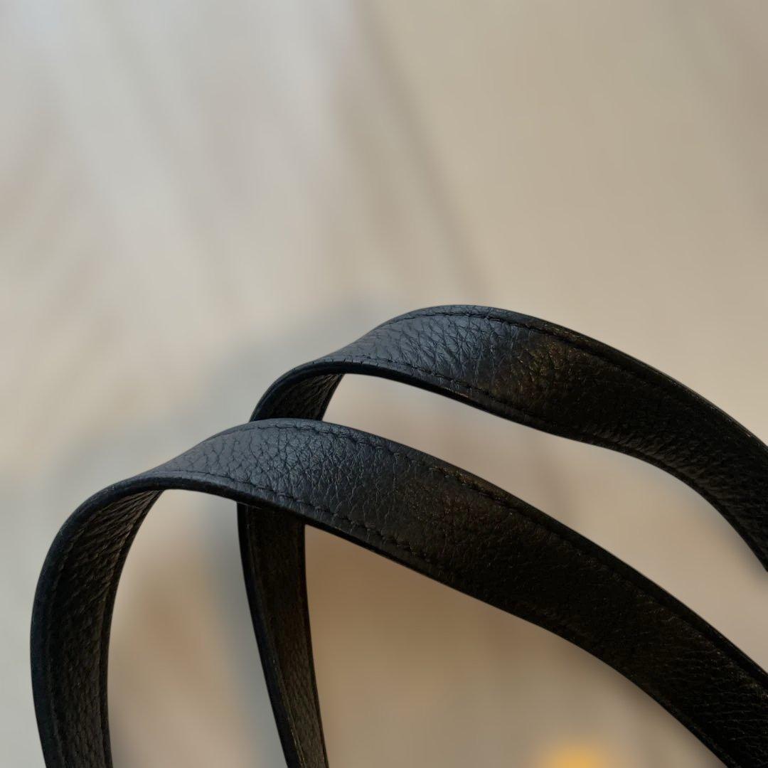 A.P.C. アーぺーセー トートーバック 黒 ブラック レザー
