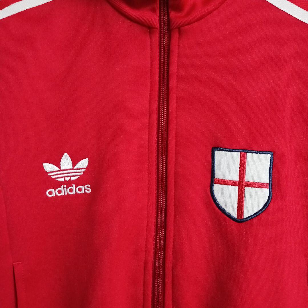 アディダスオリジナルス レディース トラックジャケット S レッド イングランド
