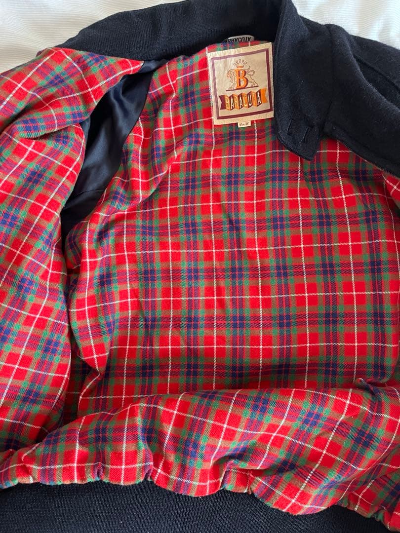 美品　バラクータ　BARACUTA G9 ウール ダークネイビー　濃紺　38