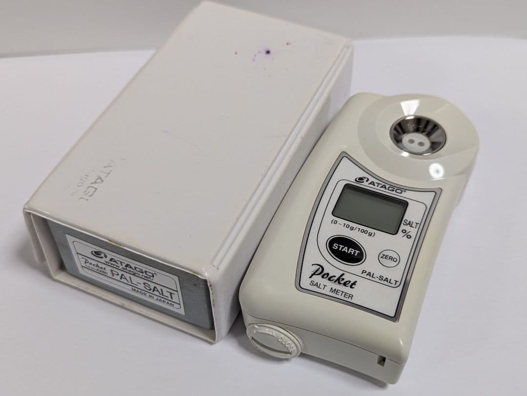 ATAGO ポケット塩分計 PAL-SALT　美品