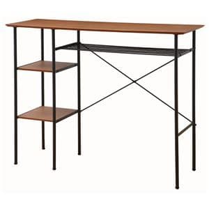 カウンターテーブル ブラウン 【組立品】