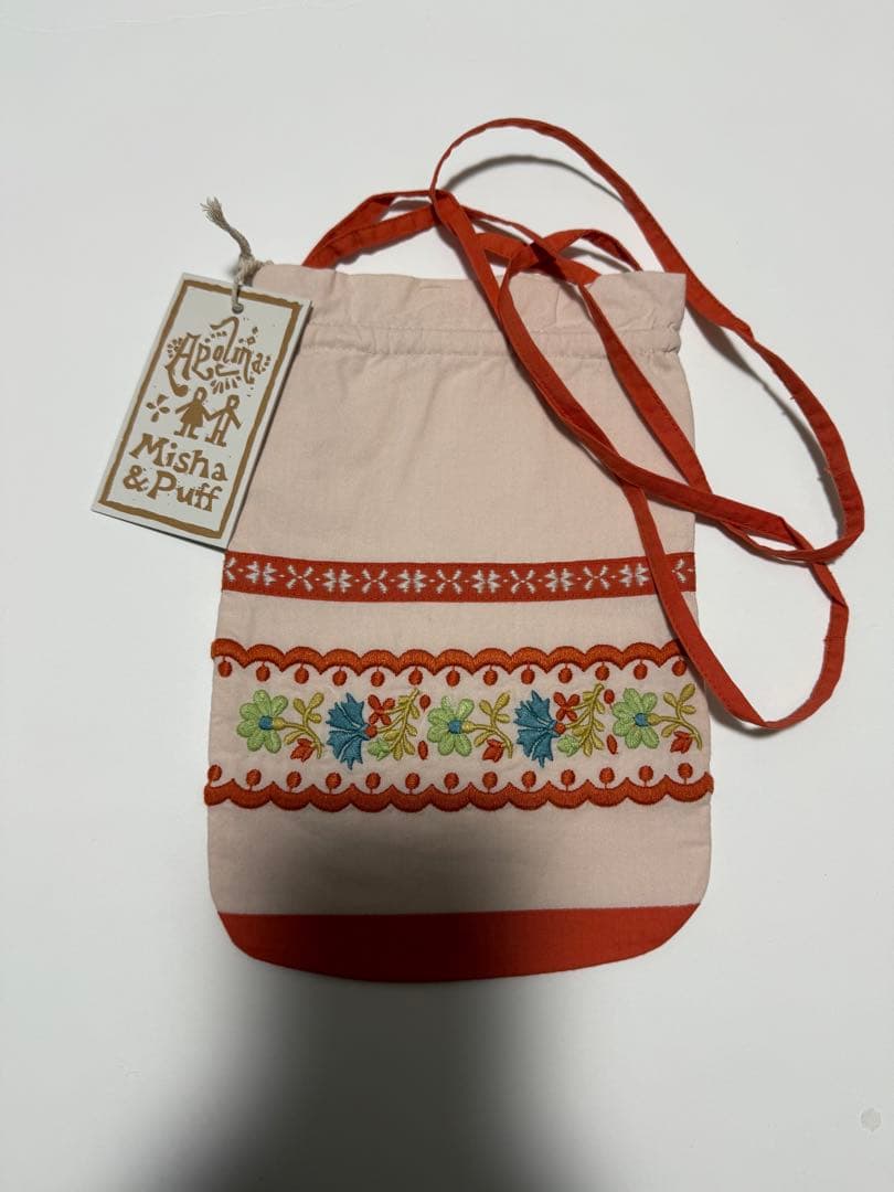 apolina misha and puff コラボ　ポシェット