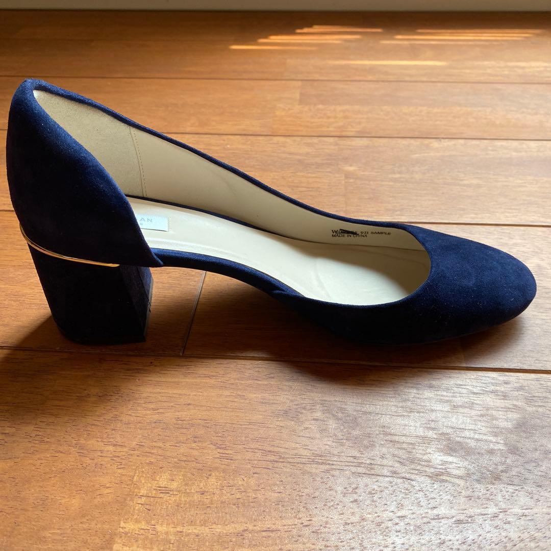 カムイさん専用Cole Haan ネイビー スエード ハイヒール・パンプス