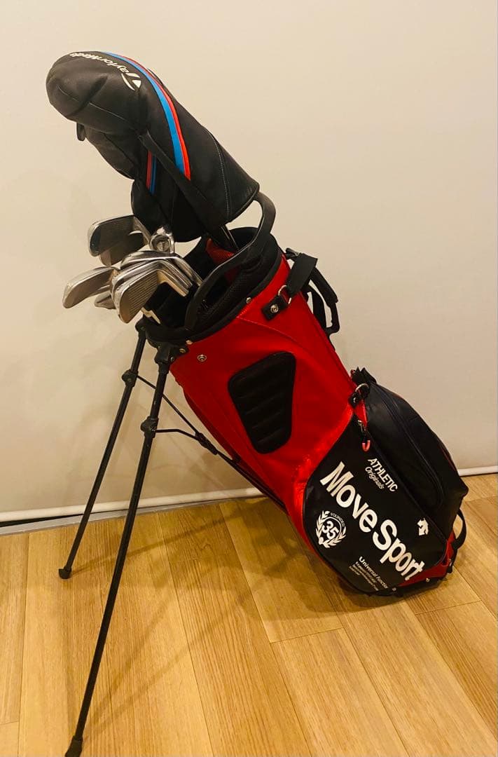 Move Sport キャディバッグ 赤