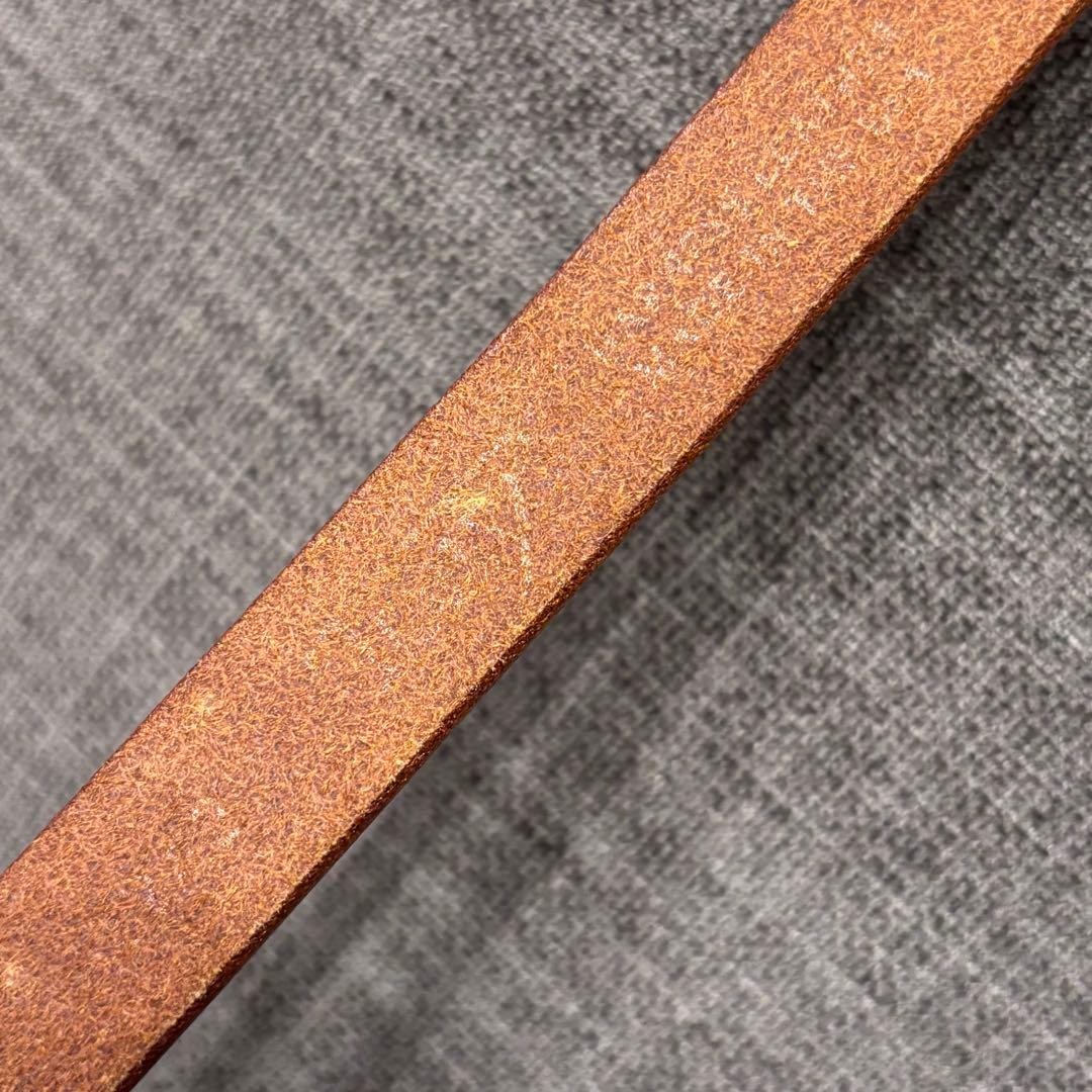 TORY LEATHER　USA製　ウエスタンレザーベルト　ナローベルト　W34