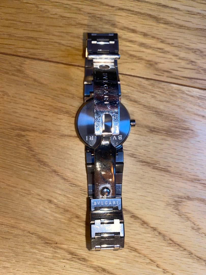 古*き様 週末値下げBVLGARI ブラック アナログ 腕時計　30 動作良好