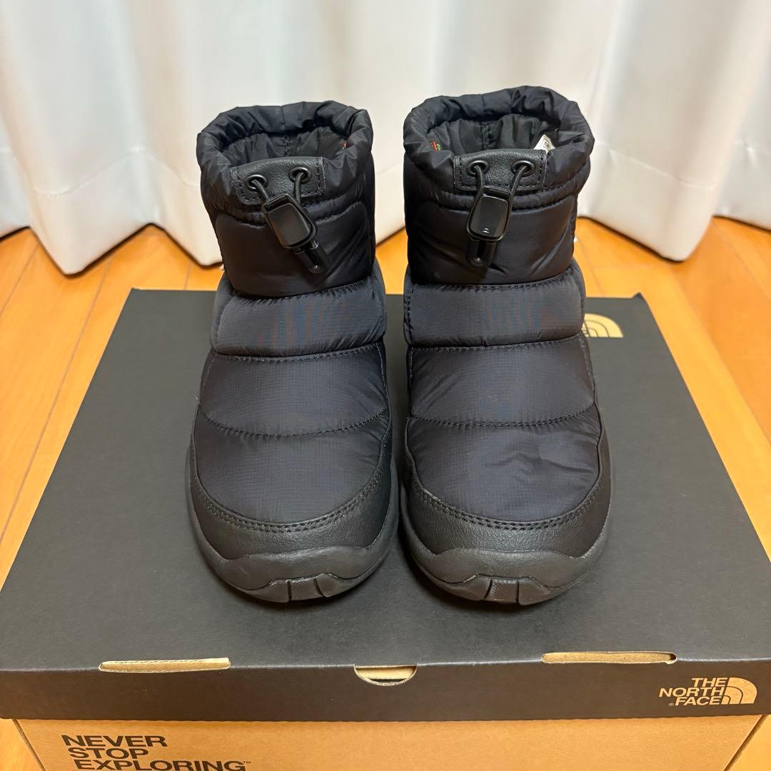 美品THE NORTH FACE ヌプシブーティロゴショート　21cm