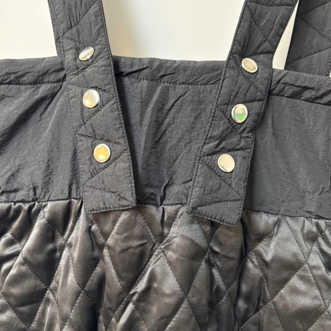 OMMO QUILTING BALLOON OP BLK　３８