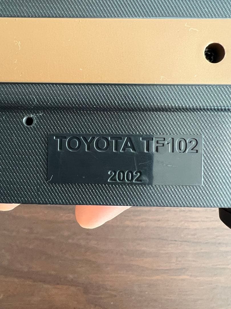 トヨタ　F1　レーシングカー　レプリカ　TOYOTA TF102　 2002