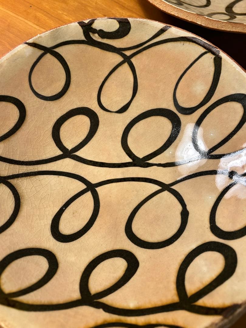 前野直史さん　くるくるスリップウェア　2点セット