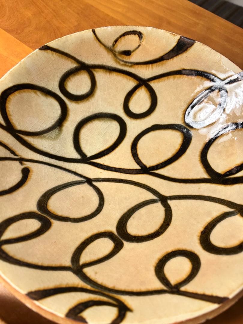 前野直史さん　くるくるスリップウェア　2点セット