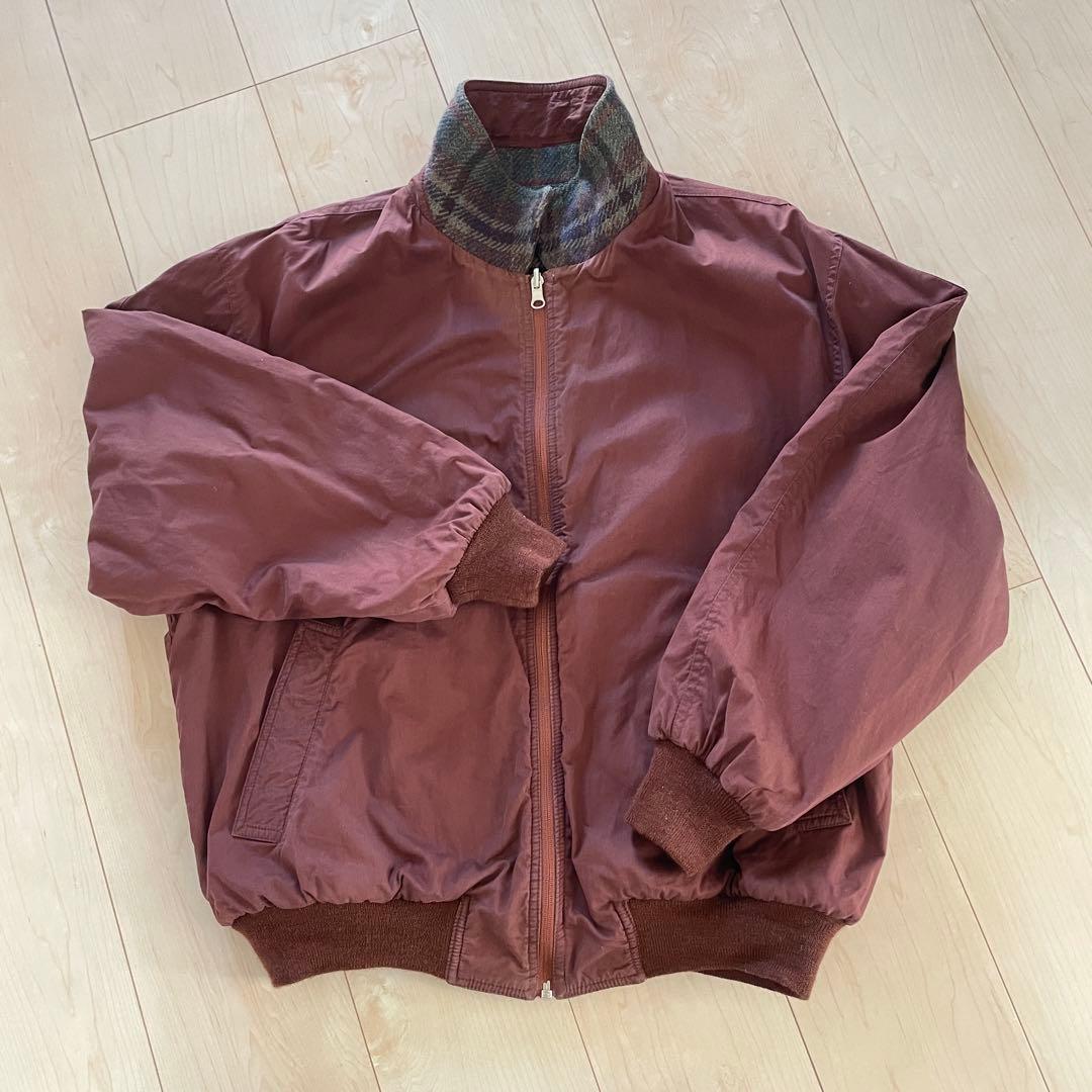 【イタリア製／リバーシブル】DAKS ウール100% ジャケット.ブルゾン