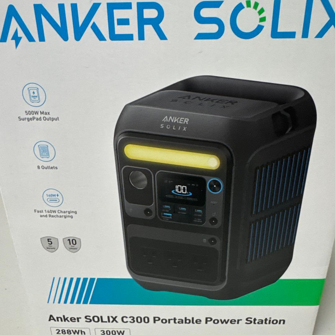 X*Z様 【値下げ✖️】【定価35000円】Anker SOLIX C300 ポ