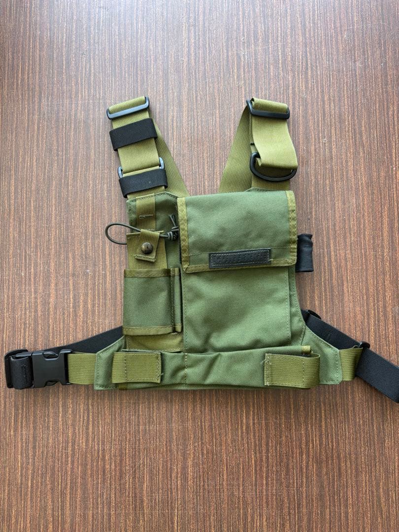 Conterra ツールチェストラジオチェストハーネス (ミルスペックグリーン)