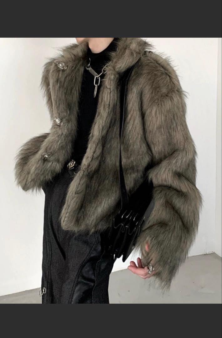 otteベージュ ファージャケット