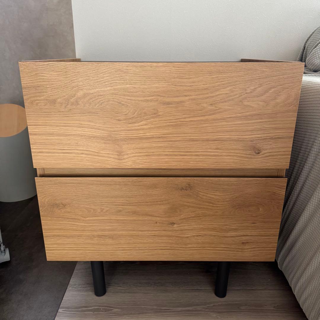 Pamouna 2段　リビングボード　リビングチェスト