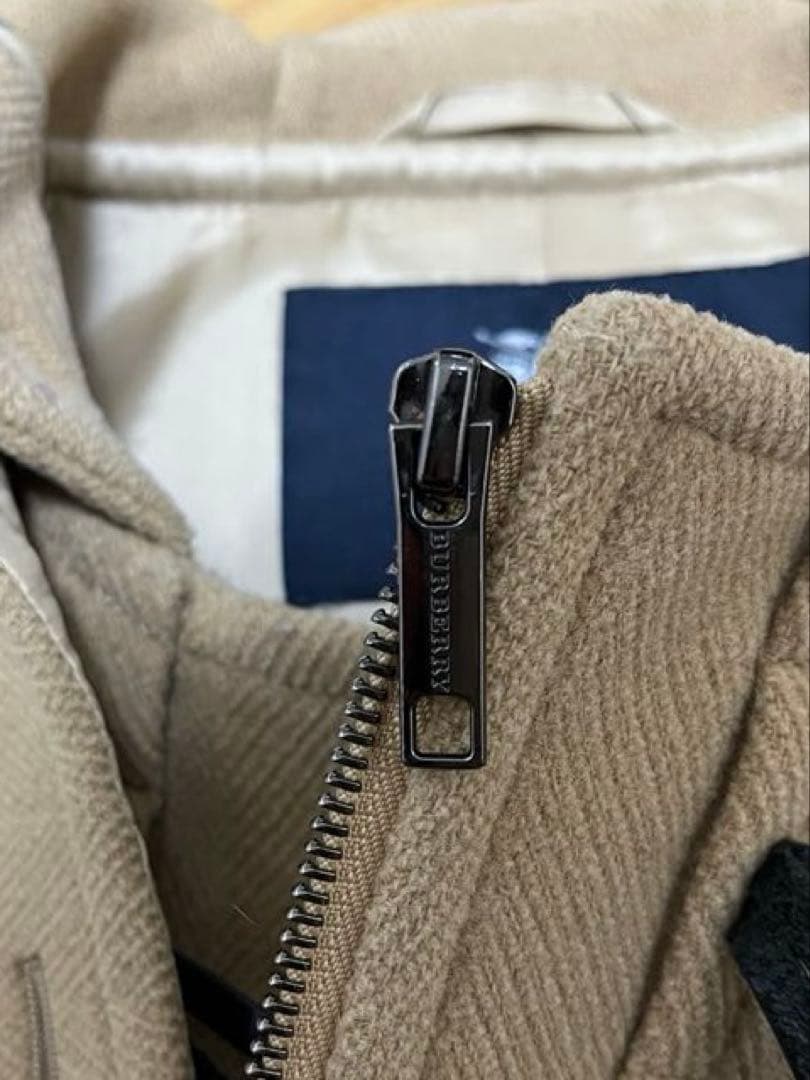 BURBERRY LONDON ダッフルコート アウター ジップアップ フード付