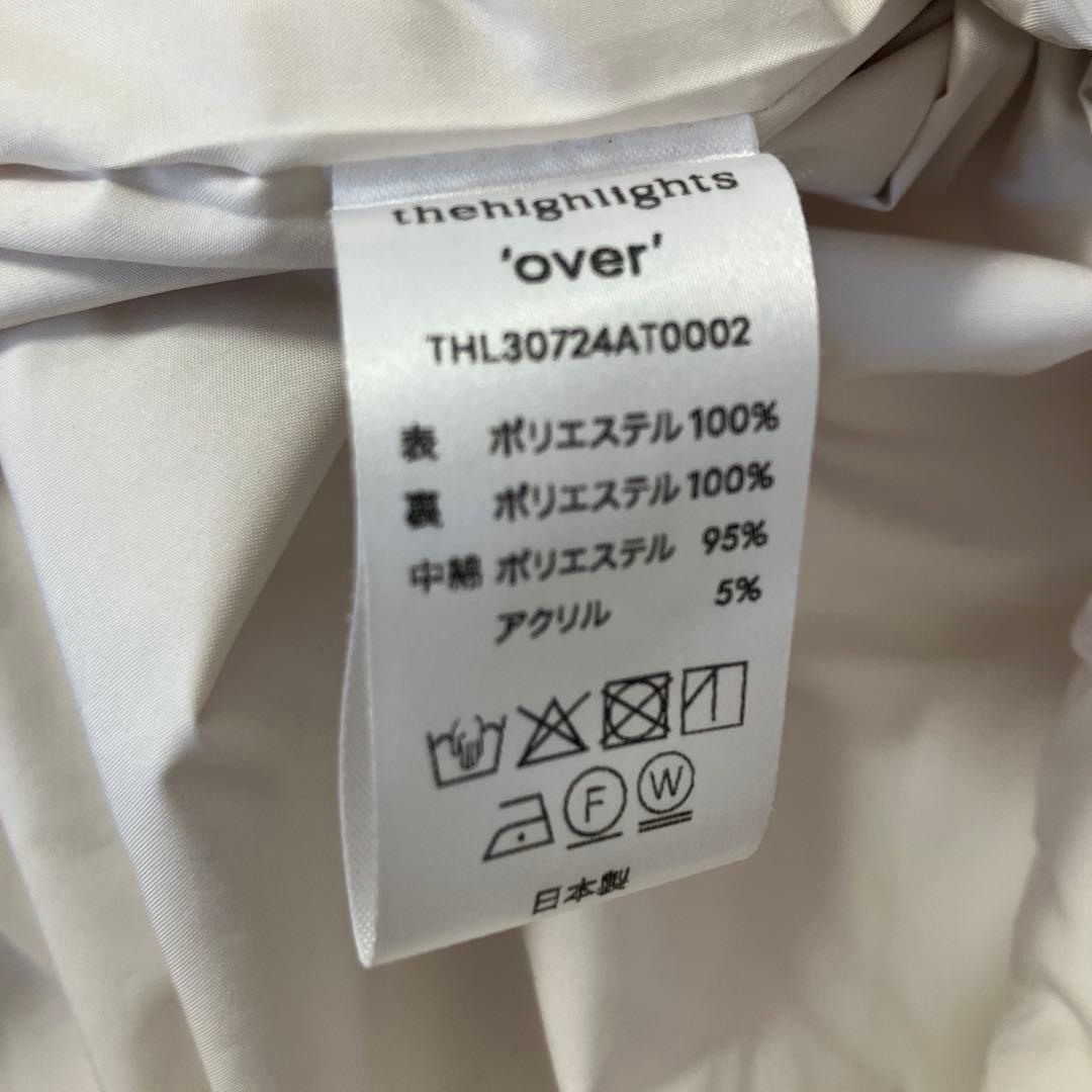 ザハイライツthe highlights overアノラックパーカー/ホワイト