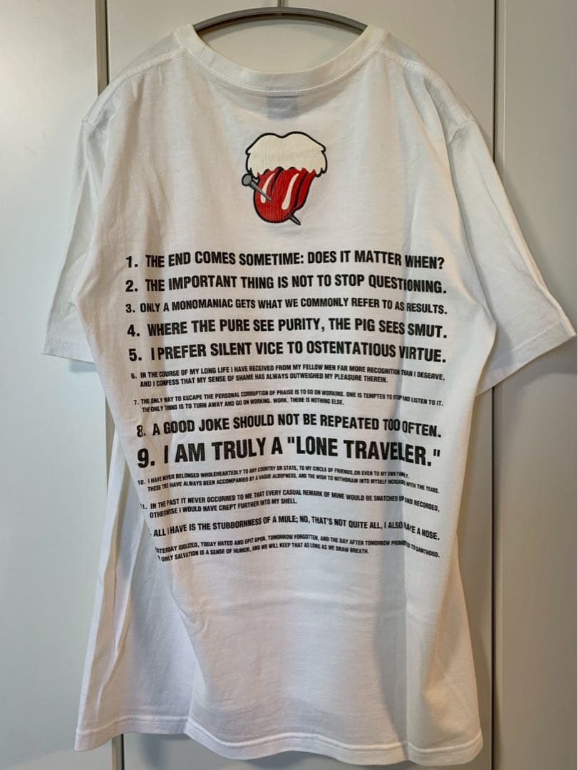 【宮下期】ナンバーナイン　tシャツ　ローリングストーンズ　ベロT