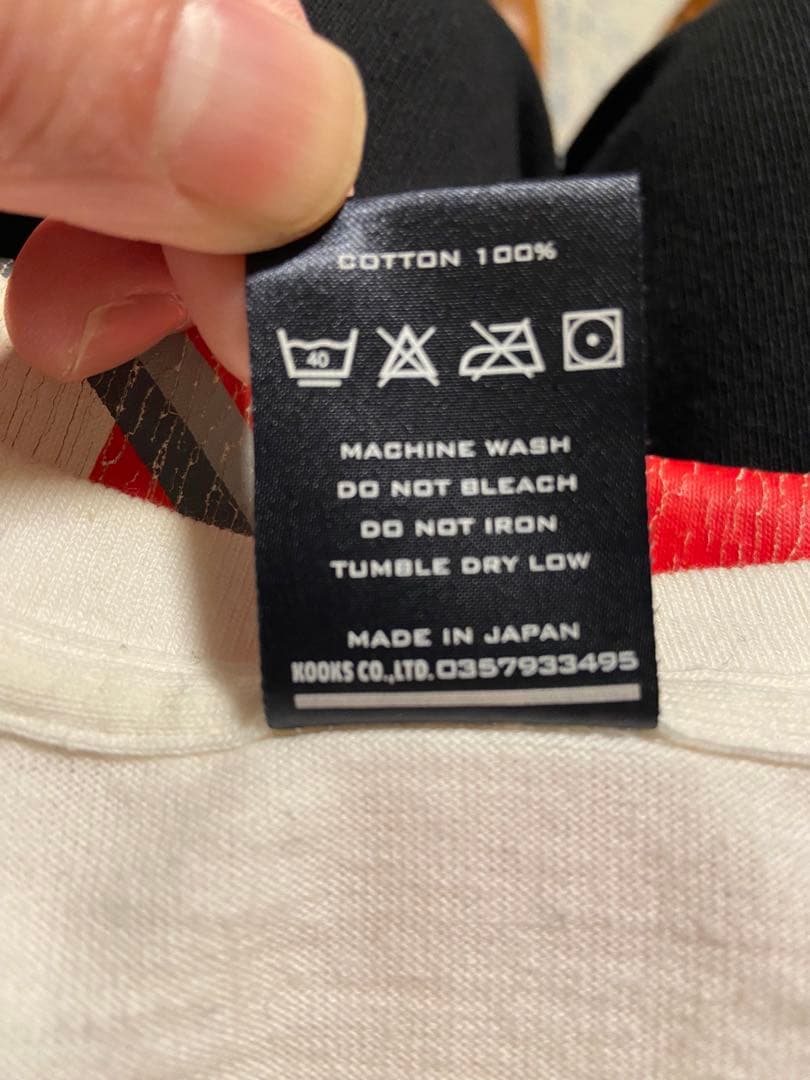 【宮下期】ナンバーナイン　tシャツ　ローリングストーンズ　ベロT