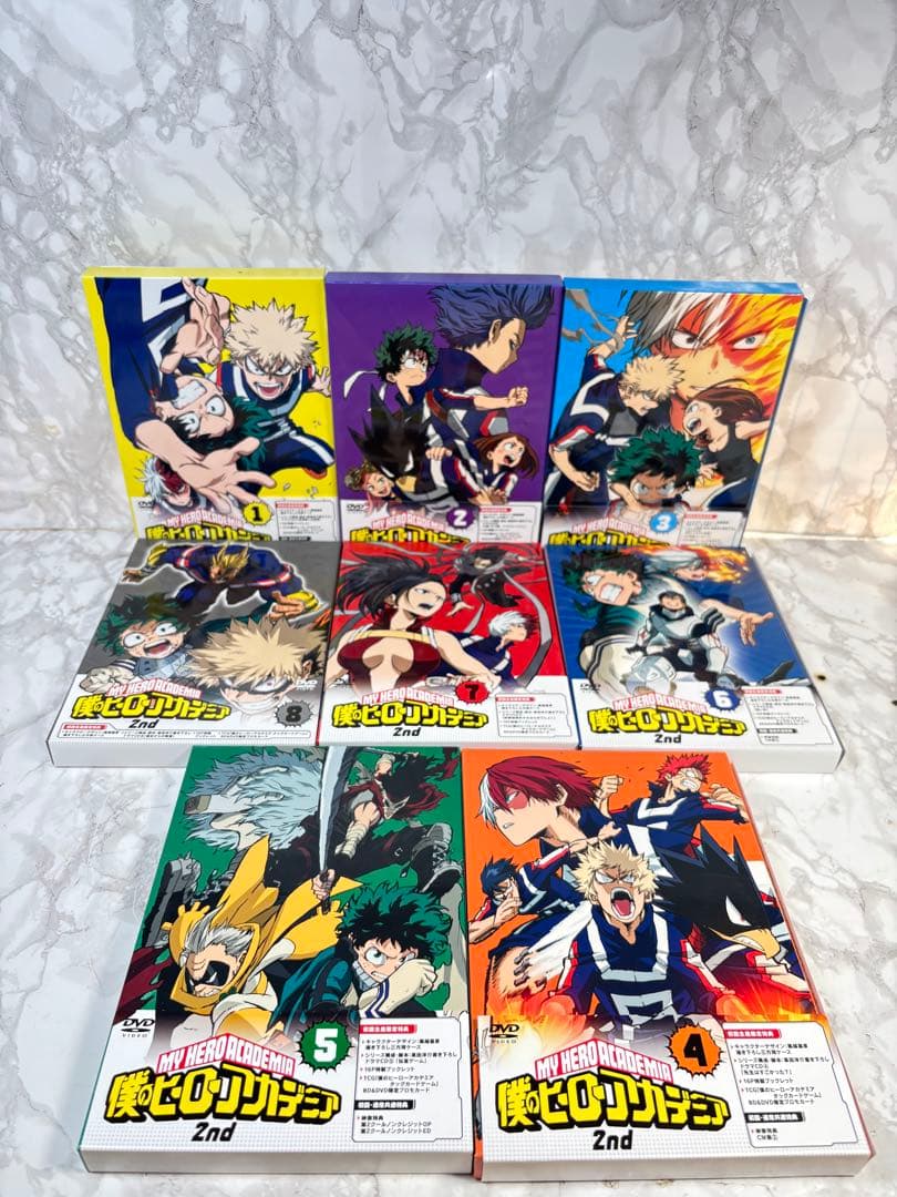 僕のヒーローアカデミア DVD 第1期•2期 初回生産限定盤セット　ヒロアカ