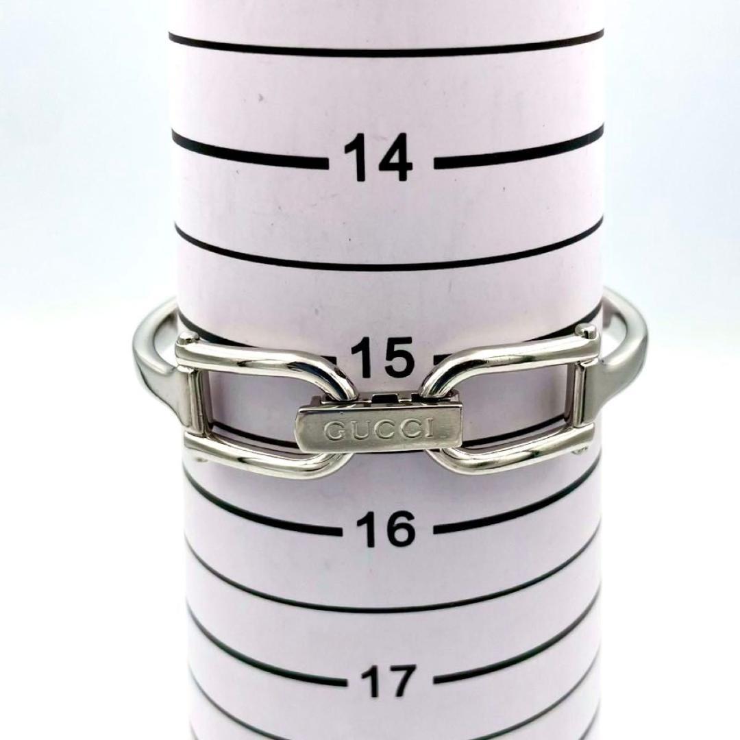 537 新品電池 グッチ 1500L 腕時計 クオーツ スクエア ブラック文字盤