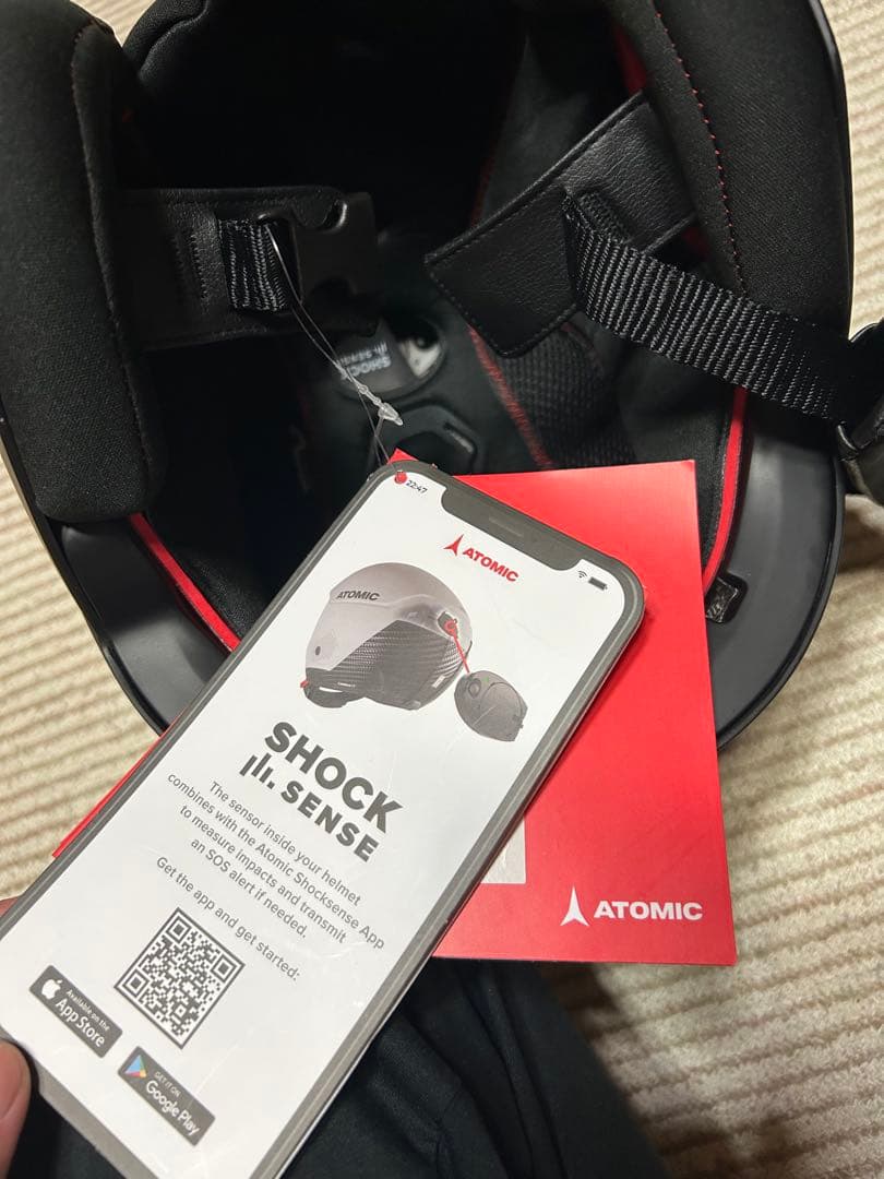 アトミック　ATOMIC FIS対応ヘルメット　REDSTER CTD