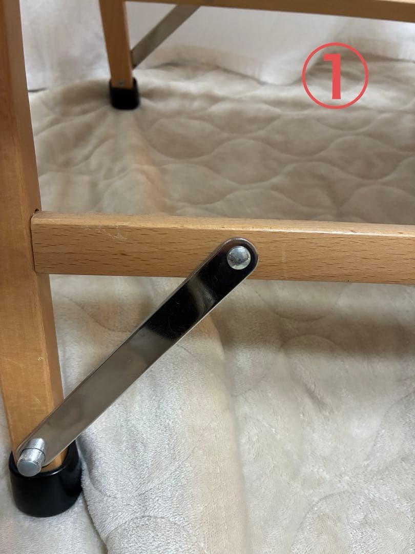 【2脚セット】Hilander(ハイランダー) ウッドフレームチェア コットン