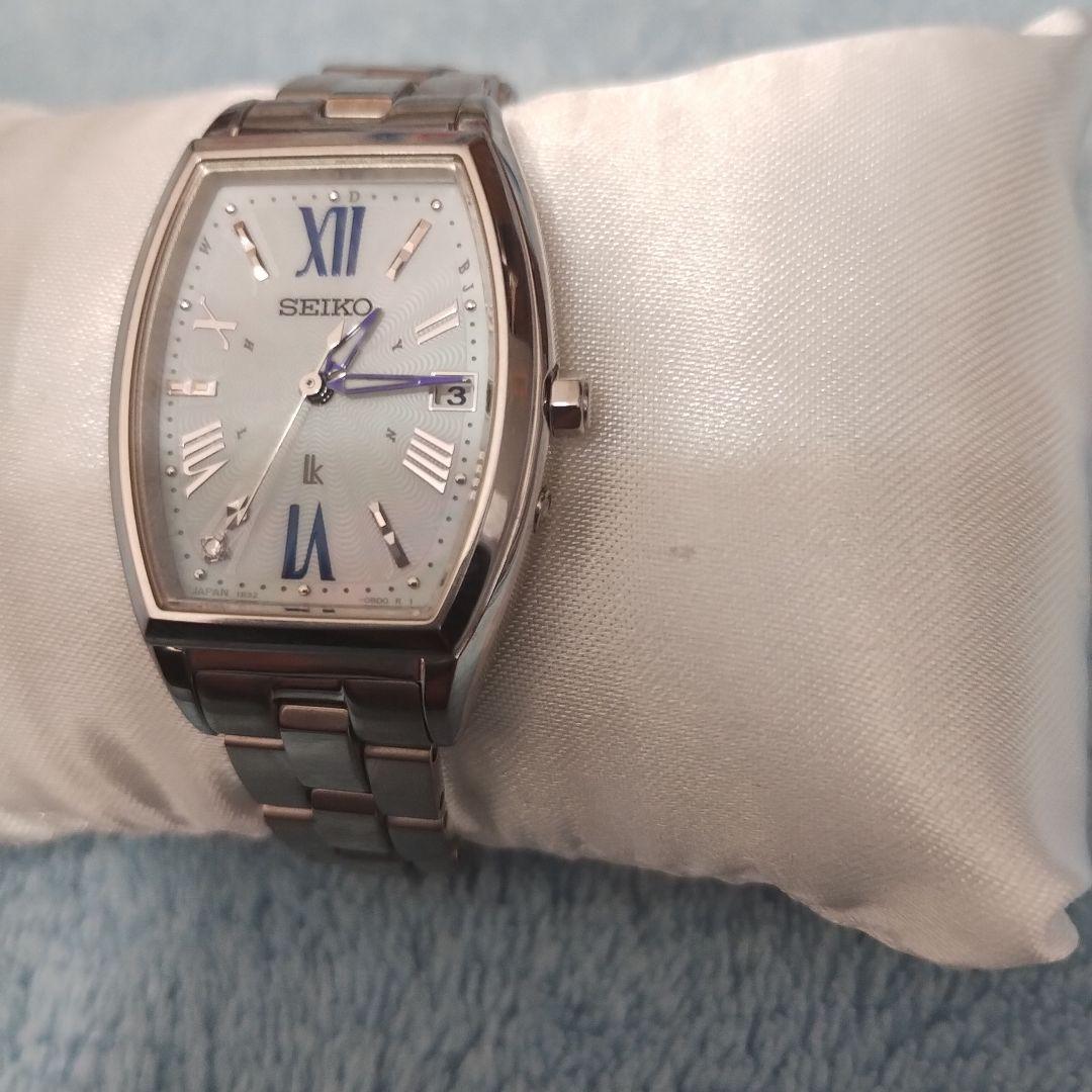 未使用！ピカピカ！SEIKOセイコーLUKIAルキア白蝶貝LadyDiamond