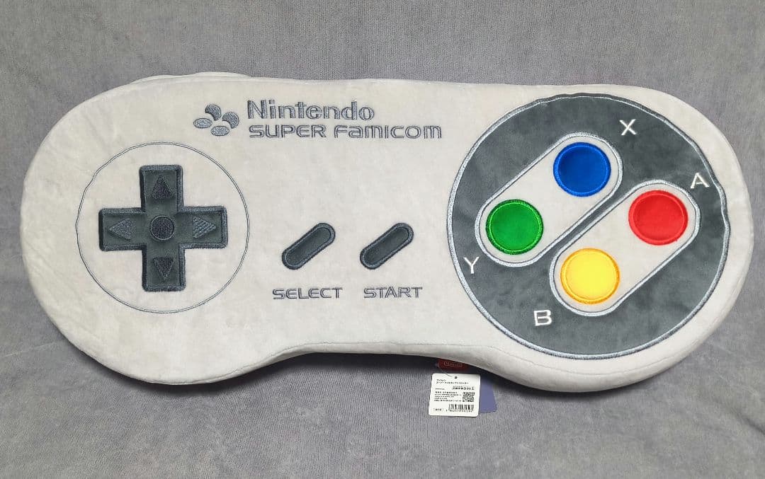 Nintendo スーパーファミコン コントローラー型クッション