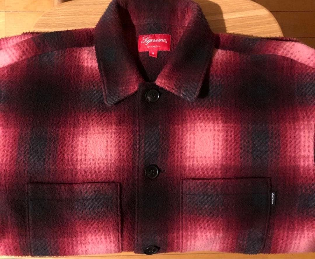 トップス Supreme Shadow Plaid Fleece Shirt
