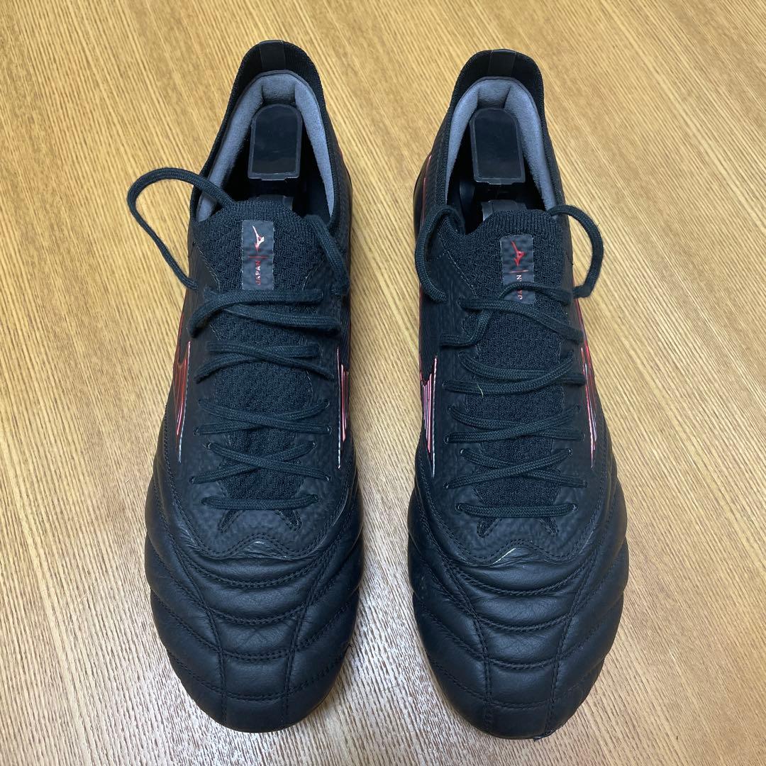 Mizuno Morelia Neo 4限定モデル ブラック/レッド スパイク